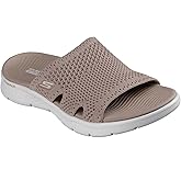 Skechers Women's On-The-Go Go Walk Flex Sandal - Elation, Taupe, 11