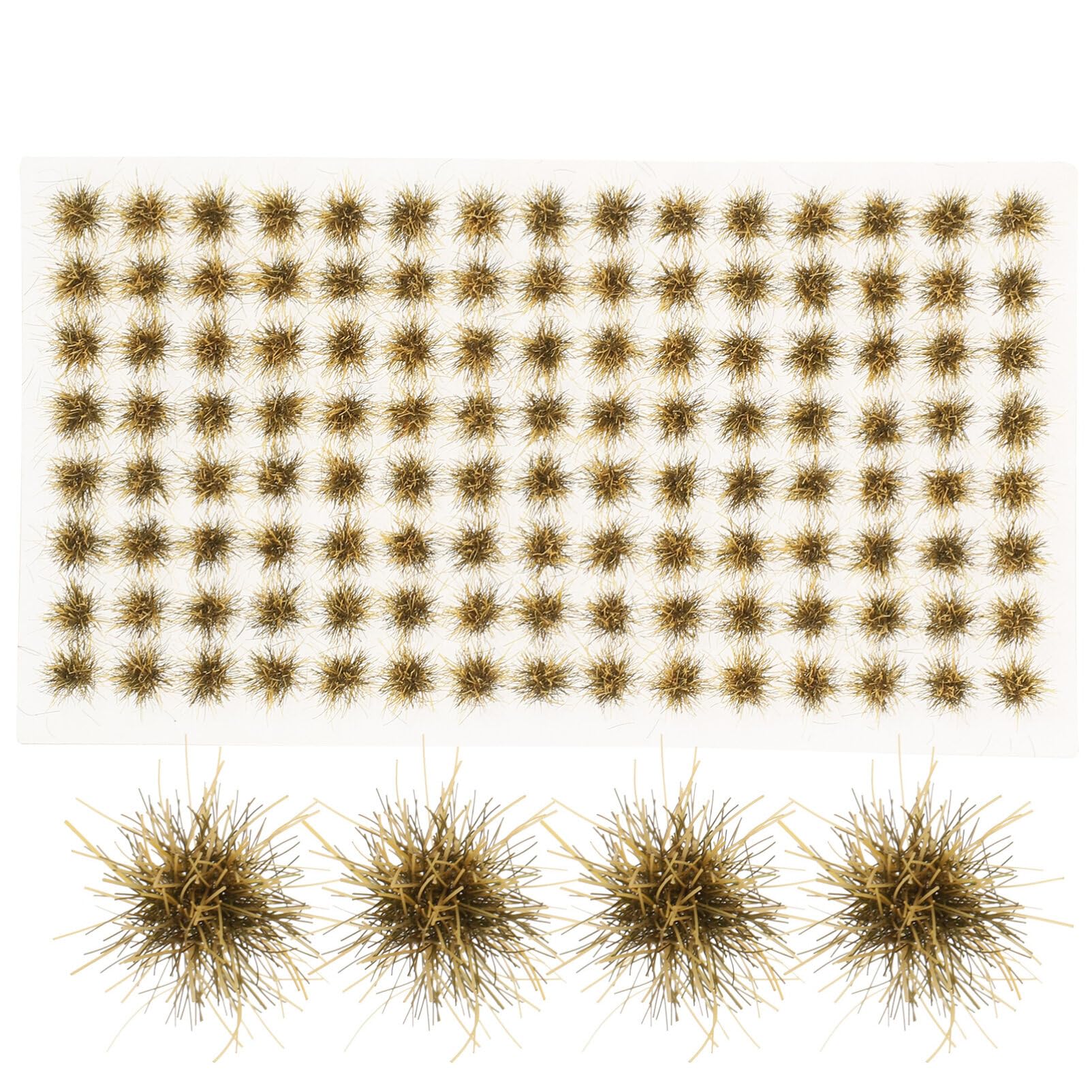 ORFOFE Box Miniature Static Grass Tuft Model for Gaming Artificial Grass Clusters for Diorama Railway Scenery and Model Building