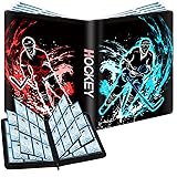 Hockey Card Binder,9-Pocket Cards Holder,Trading