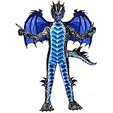 Spooktacular Creations Halloween Kid Dragon Costume, Boys Dragon Wings, Tail and Mask Set for Halloween Dress Up