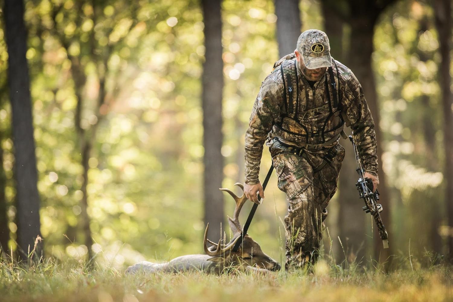 Hunter Safety System X-1 Bowhunter Treestand Safety Harness : Sports & Outdoors