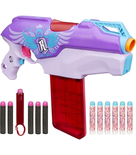NERF レベル　スウィートリベンジ Amazon.com: Nerf Rebelle Sweet Revenge Dart Kit : Toys & Games