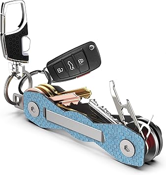 Portachiavi smart in fibra di carbonio B085BP39K7