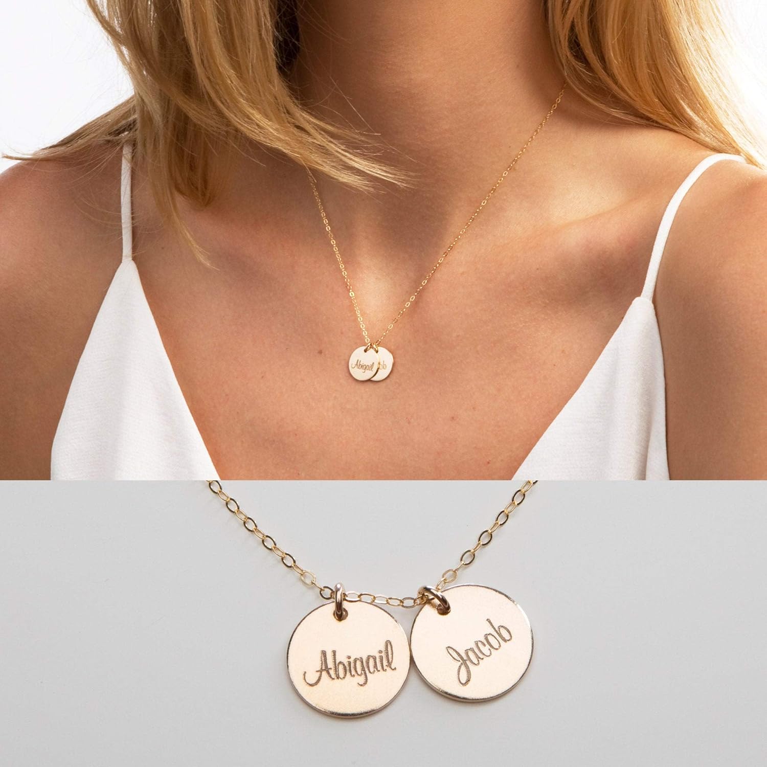 Custom Children's Name, Mommy Necklace, Grandma