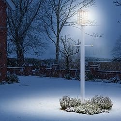 Design House Traditional Outdoor Lamp Post with