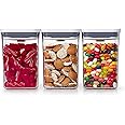 OXO Good Grips 3-PC Small Square Short POP Container Set