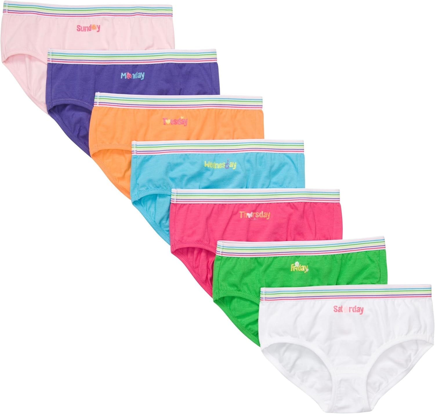 days of the week panties