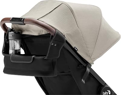 Baby Jogger Parent Console with Insulated Cup Holder Black for City Tour 2