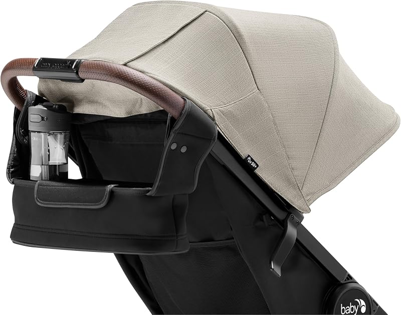 Baby Jogger Parent Console with Insulated Cup Holder Black for City Tour 2