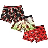 Bioworld Jurassic Park Icons & Raptor Stripes Men's 3-Pack Boxer Briefs Set