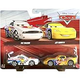 Cars Disney Jeff Gorvette and Pace 1:55 Metal Cars - Set of 2
