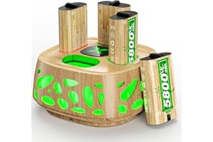 Ponkor 4x5800mWh Rechargeable Battery Pack for Xbox, Fast Charging Station for Xbox Series X/S/One/One S/X/Elite Controller Batteries, Xbox Battery Pack with Charger