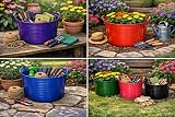 Tubtrugs SP15PST 15 Litre Small Shallow Tubtrug Pistachio view 7