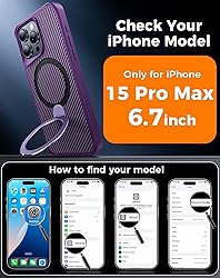 FlyReal Designed for iPhone 15 Pro Max Case with