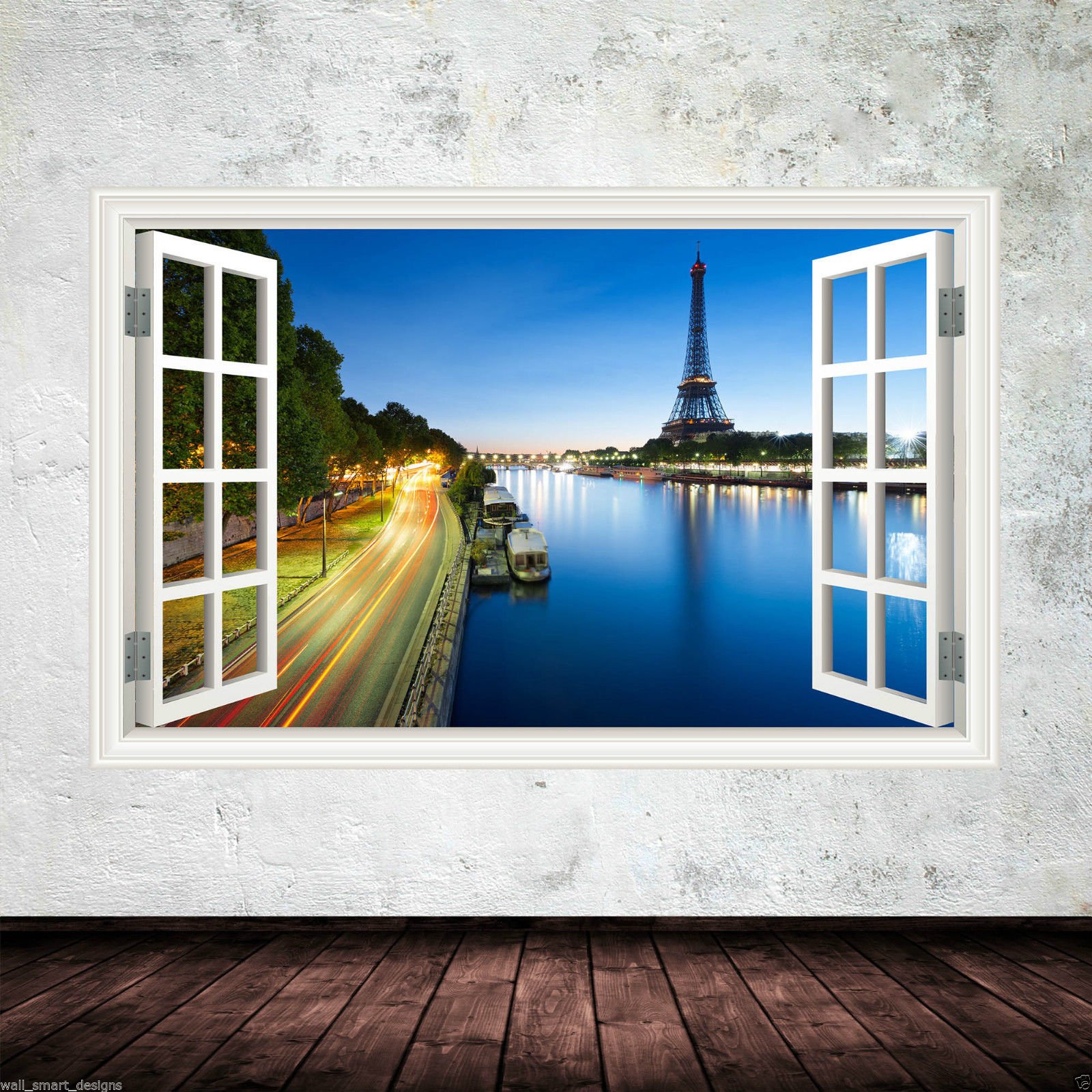 BIRD HARP FLOWERS VINES CROW WALL ART STICKER DECAL MURAL PRINT TATTOO STENCIL WSD682