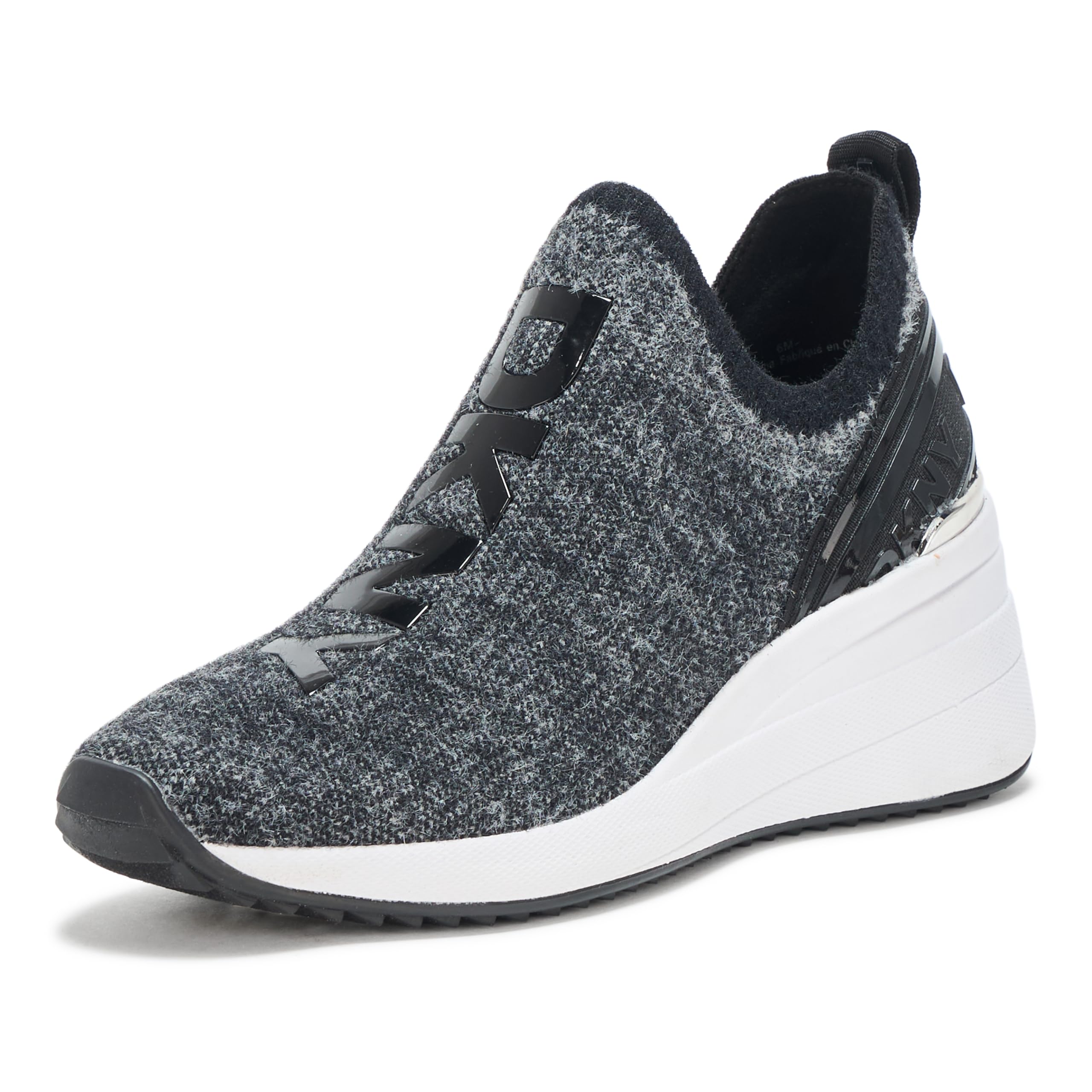 DKNY Women’s Shoes Shoe, Black/Light Grey, 11