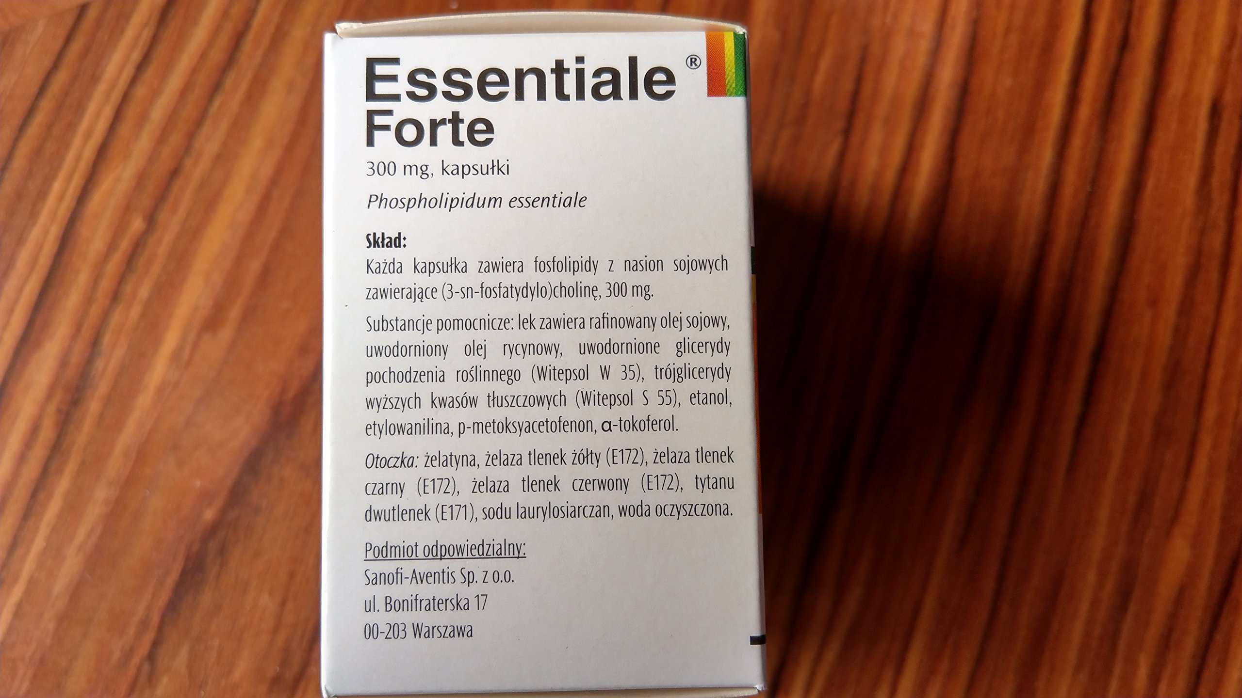 Essentiale liver health side effects medication