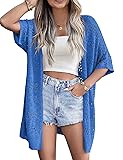 Zeagoo Womens Crochet Lightweight Summer Cardigans