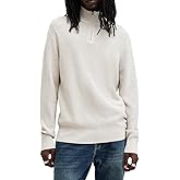 AllSaints Men's Aspen Zip Funnel Neck Sweater