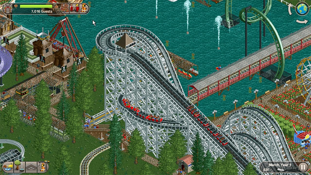 RollerCoaster Tycoon Classics 7