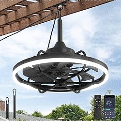 Fanbulous Outdoor Ceiling Fans with Light for