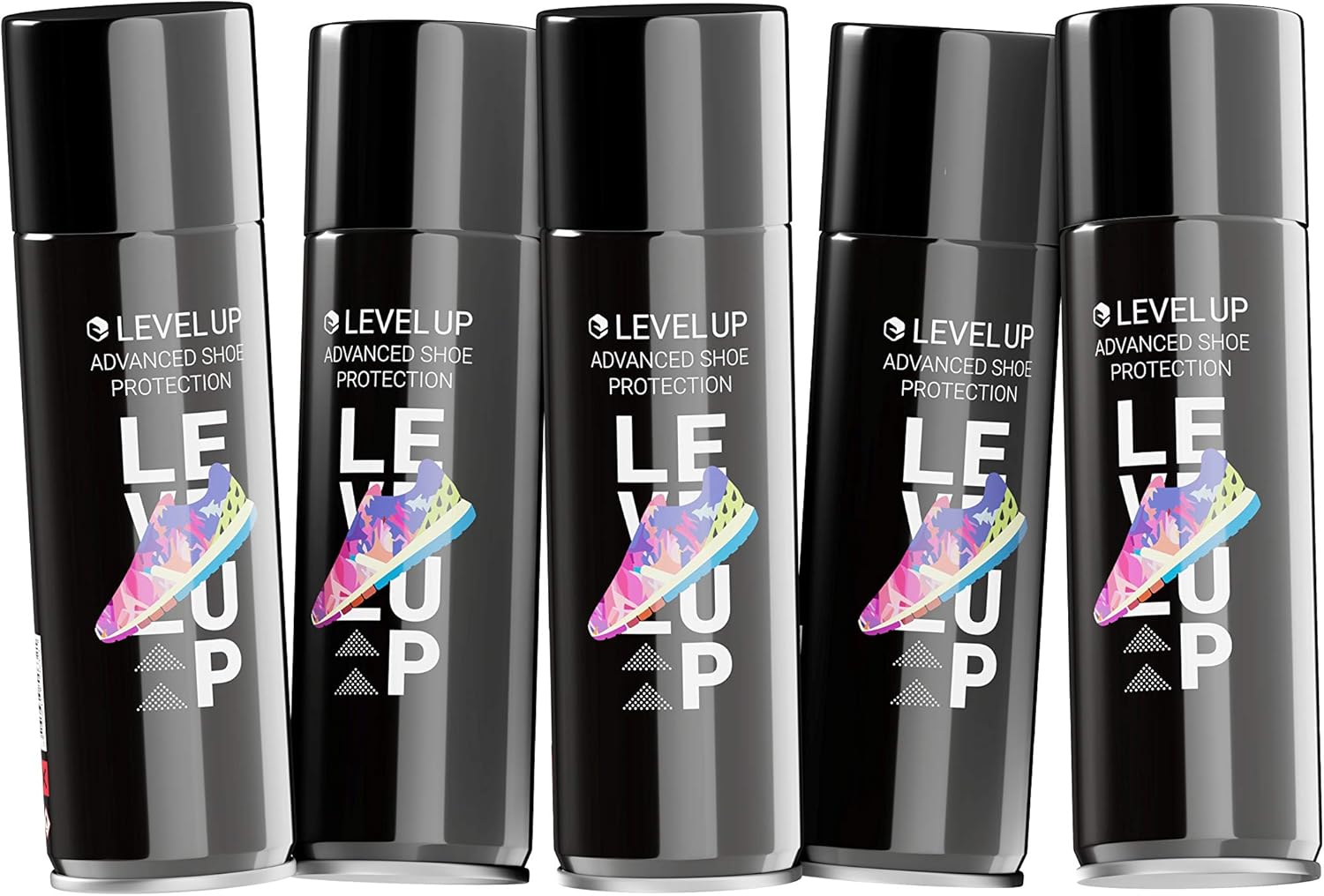 5x Level Up Shoe Protection Sneaker Protect Spray D Impregnation Impermeabilisant Water Repellent Dirt Blocker 250ml Hydrofuge Et Anti Salete Tous Les Materiaux Amazon Fr Hygiasne Et Soins Du Corps
