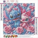 CLYCTIP Diamond Painting Kits for Adults 30x30cm White 5D Stitch DIY view 6