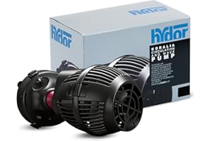 Hydor Koralia Evolution Circulation & Wave Pump , 750-850 GPH, 115 Volts, Black