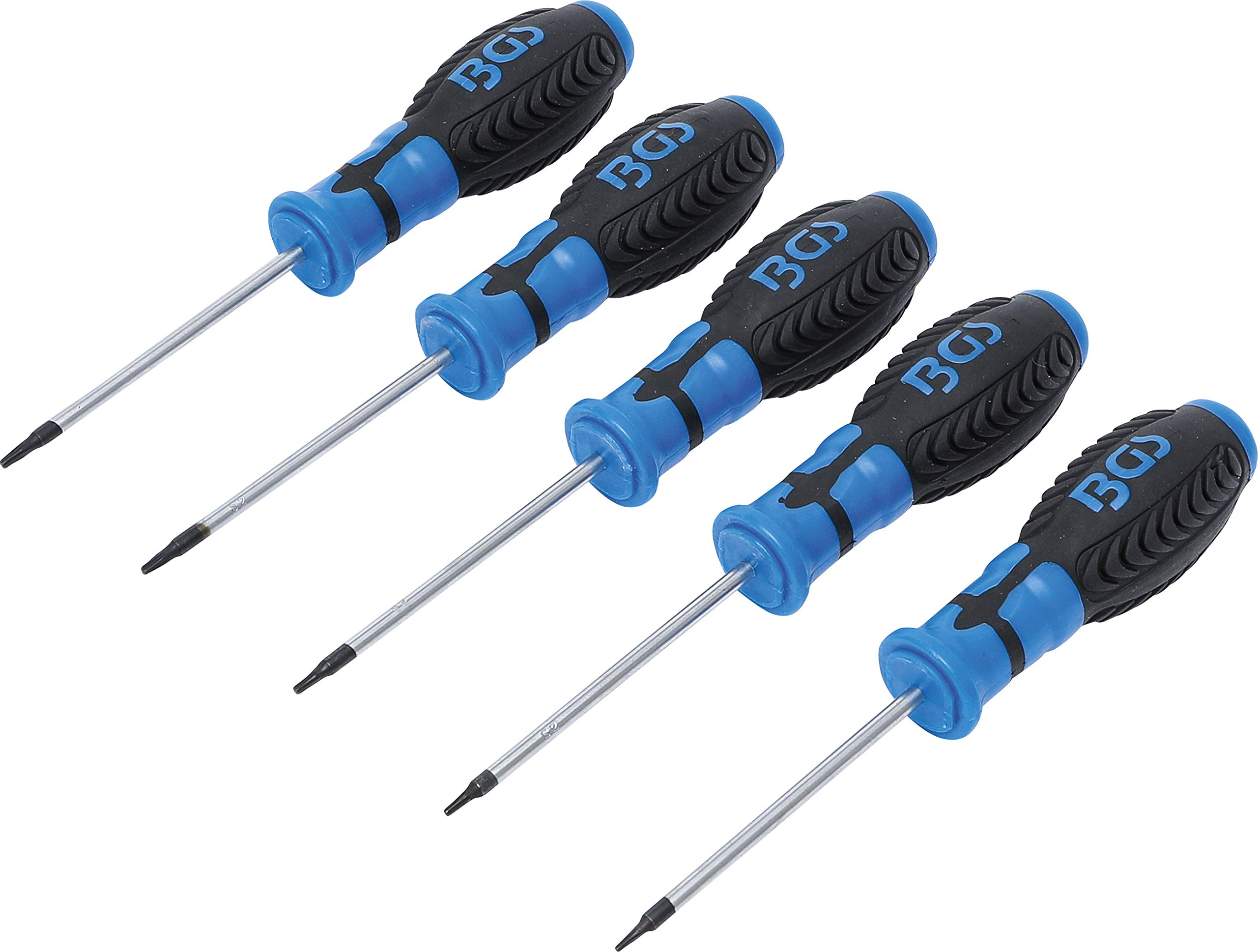 BGS 6828 | Screwdriver Set | T-Star (for Torx) T6 - T10 | 5 pcs.