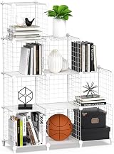 HOMIDEC 9 Cube Wire Storage Shelves Modular Closet Organizer Bookcase view 6