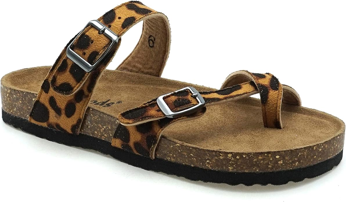 outwoods leopard sandals