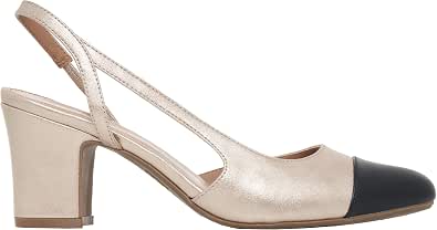 Rohb by Joyce Azria Bella - Zapato de tacón medio con tirantes, Dorado, 11  : Ropa, Zapatos y Joyería - Amazon.com