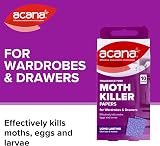 Acana Hanging Moth Killer Papers Pack of 10 Fragrance Free 6 Months view 2