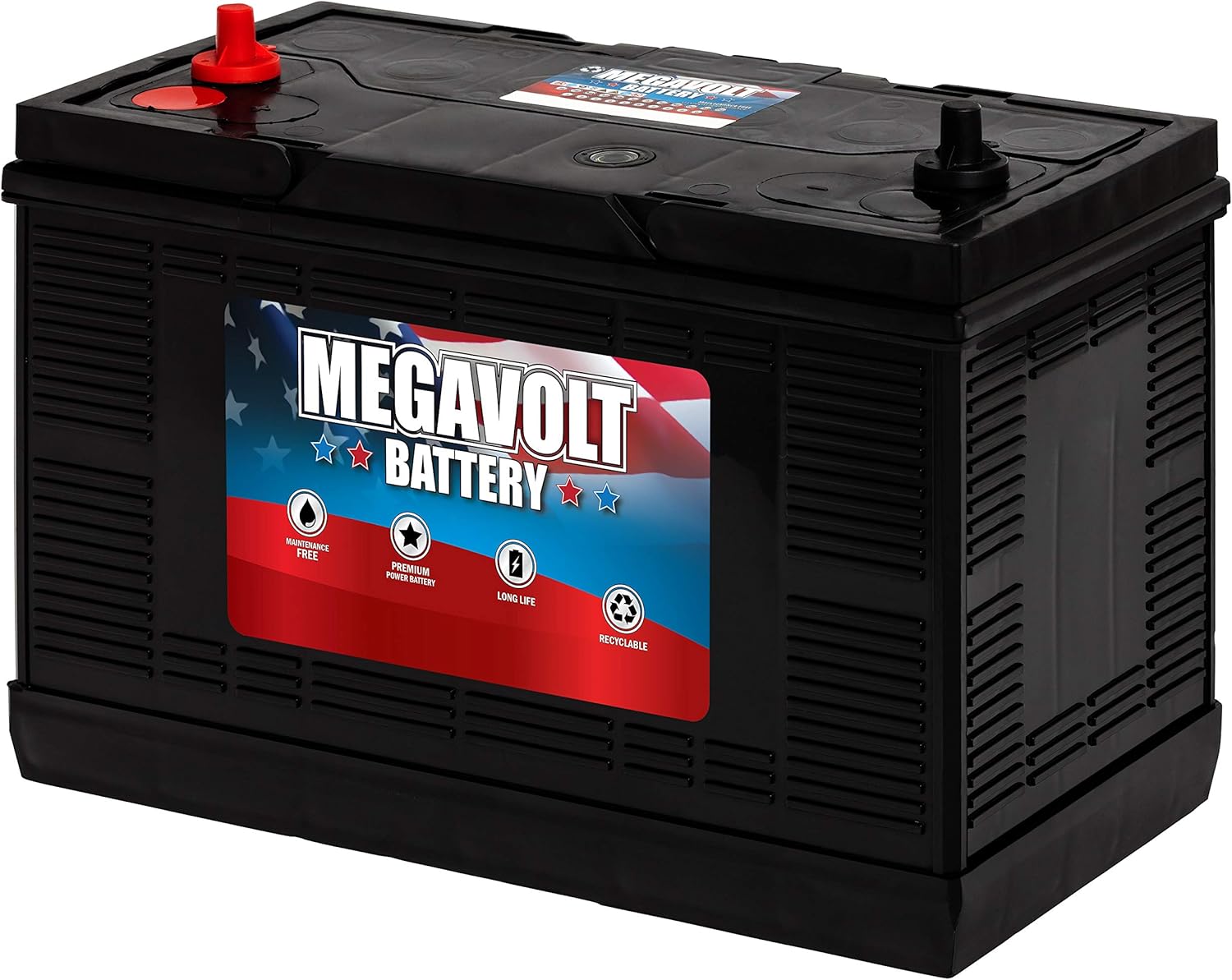 Megavolt Lead Acid Flooded Truck Battery BCI 31T Group