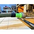 ToolCurve's hose adapter compatible with Festool 27mm hose to Dewalt, Milwaukee & Ridgid 2 1/4 Table Saws