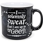 Harry Potter Marauders Map Ceramic Camper Mug | Wizarding World-Themed Casual Drinkware For Coffee, Tea, Cocoa, Hot And Cold Beverages | Holds 20 Ounces