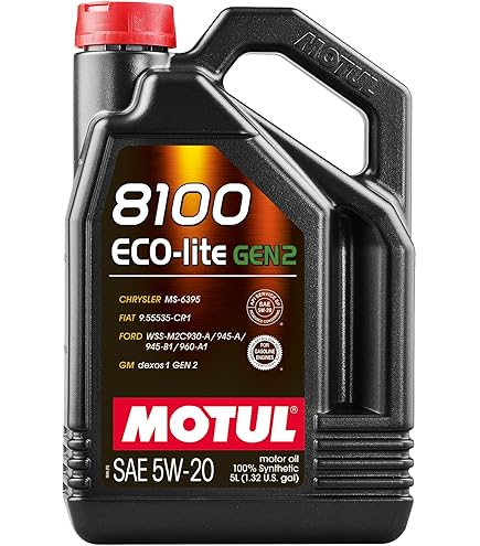 Amazon.com: Motul 8100 ECO-lite Gen3 5W-30 Full Synthetic Motor