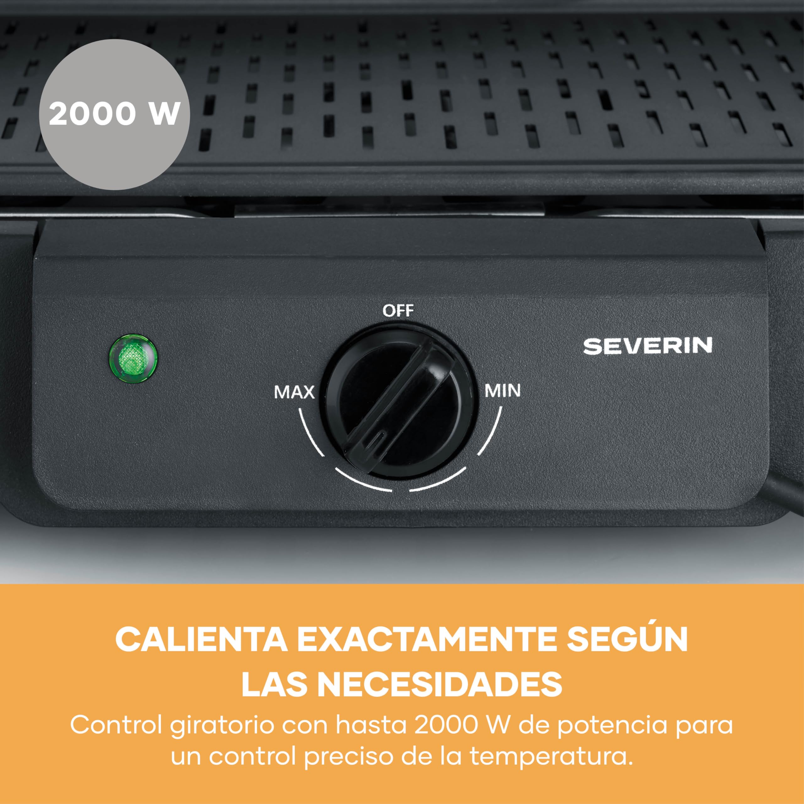Barbacoa Eléctrica de Pie para Balcón, Placa Cerámica, 2000W