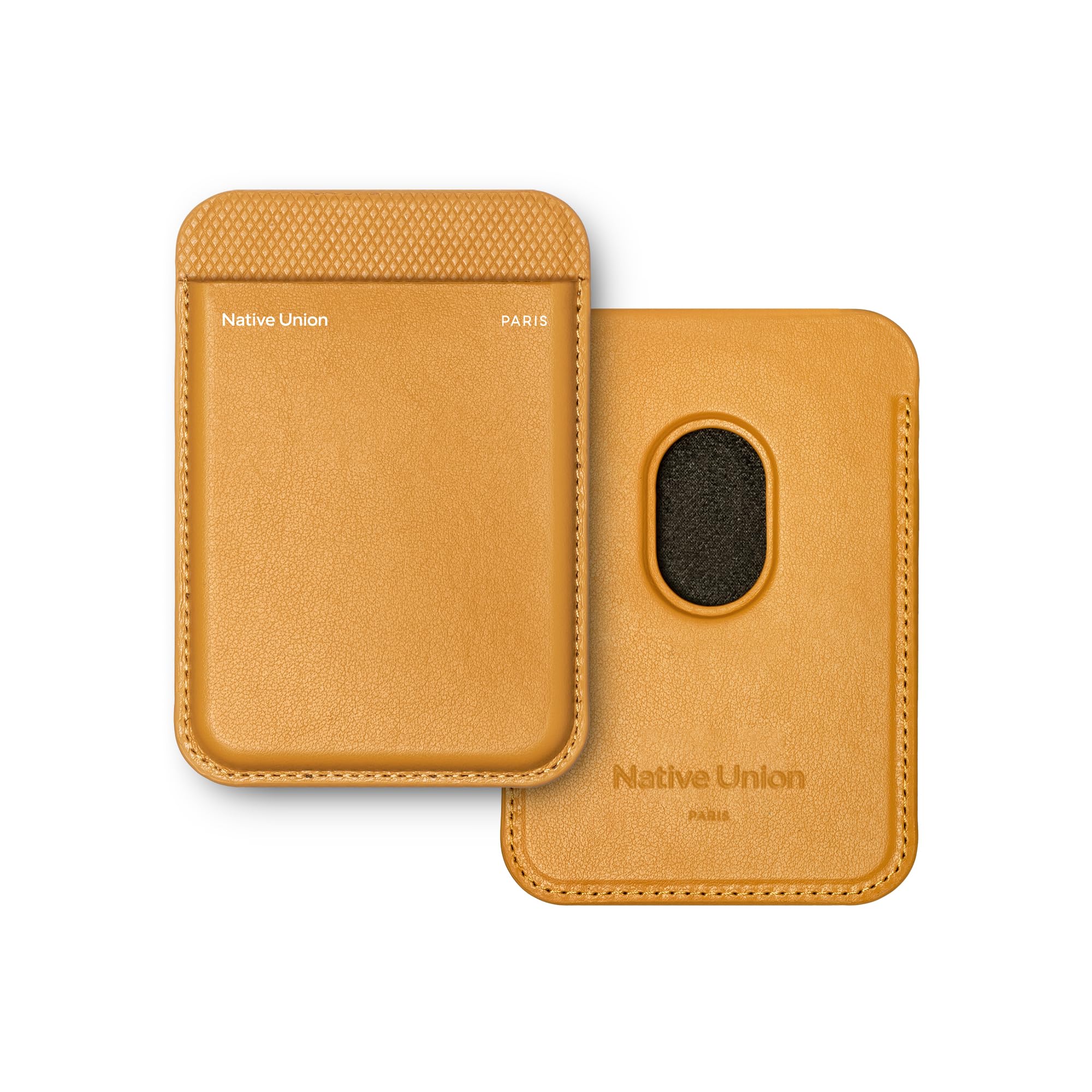 Native Union (Re Classic Wallet | Magnetic – MagSafe Compatible Card Holder for iPhone Air, 17, 16, 15, 14 – Extra Secure & Ultra Slim – Safely Stores 3 Cards – Recycled Materials (Kraft)