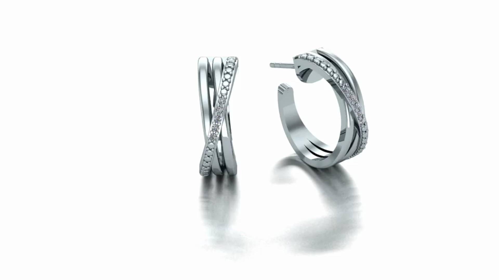 Amazon.com: Twisted and Crossover Hoop Earrings for Women