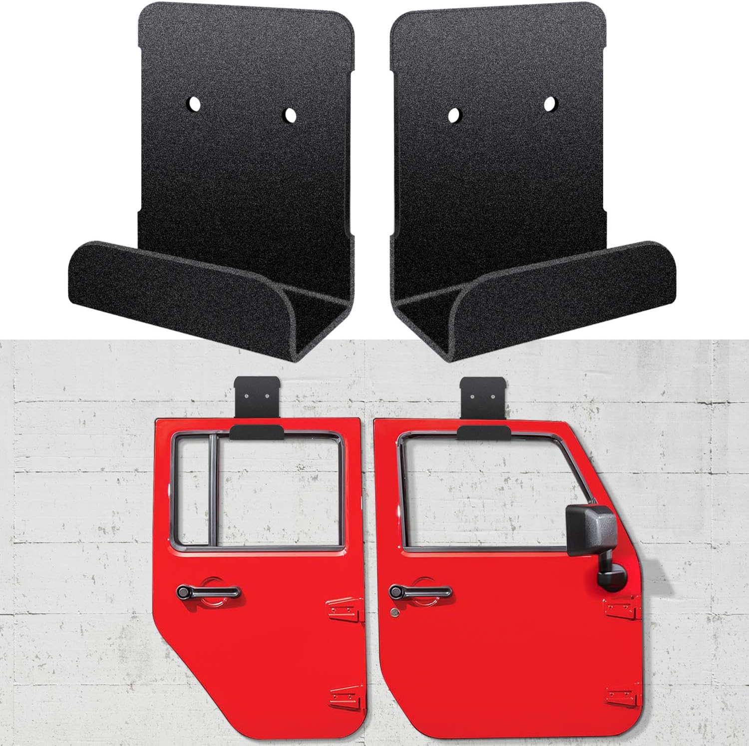 Door Hanger Removable WallMounted Door Storage Rack