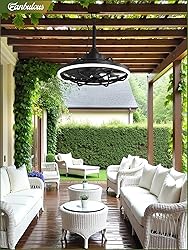 Fanbulous Outdoor Ceiling Fans with Light for