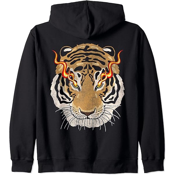 Amazon.com: Tiger Face Vintage Tiger Head Distressed Wild Animal