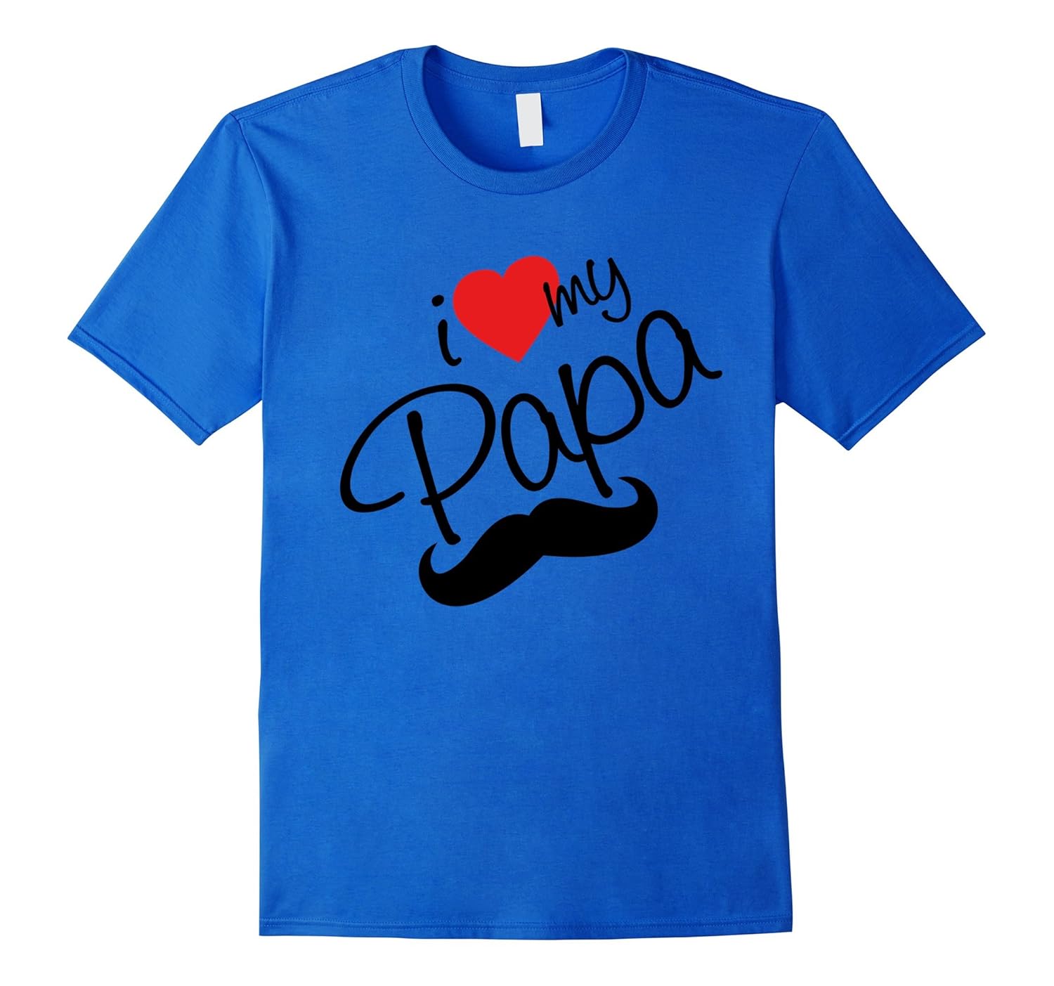 I Love My Papa I Heart Papa T-Shirt-anz