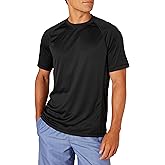 �鶹�� Essentials Mens Short-Sleeve Quick-Dry UPF 50 Swim Tee