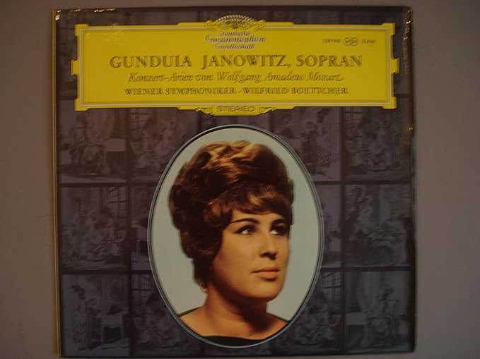 Gundula Janowitz Sopran W A Mozart Wilfried Boettcher Wiener Symphoniker Wolfgang Amadeus Mozart Konzert Arien Deutsche Grammophon 2535 465 Amazon Com Music