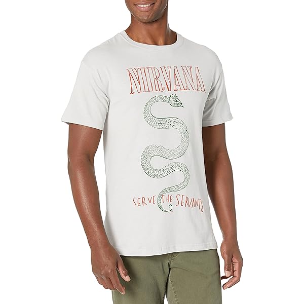 美品NIRVANA TシャツSERVE THE SERVANTS Mサイズ レア Amazon.com: Nirvana T Shirt Serpent Snake Serve The Servants