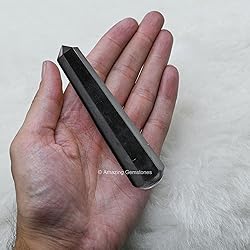 Amazing Gemstone Shungite Crystal Wand Massage
