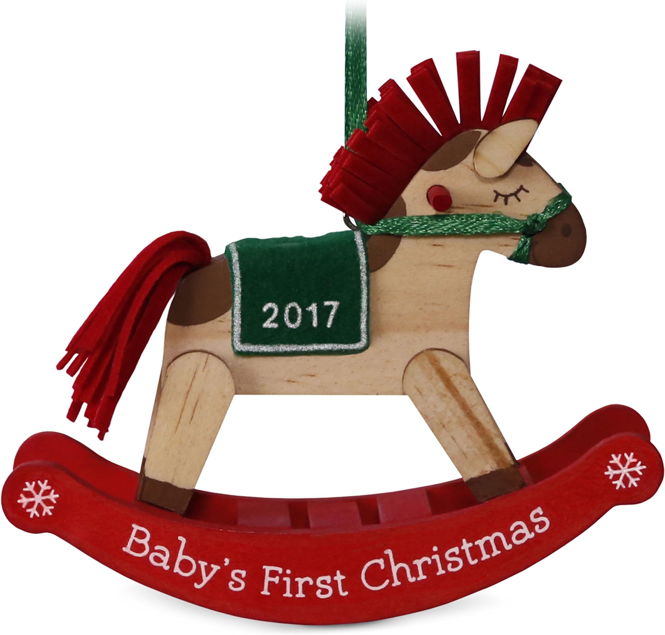 Hallmark Keepsake 2017 Baby's First Christmas Dated Christmas Ornament