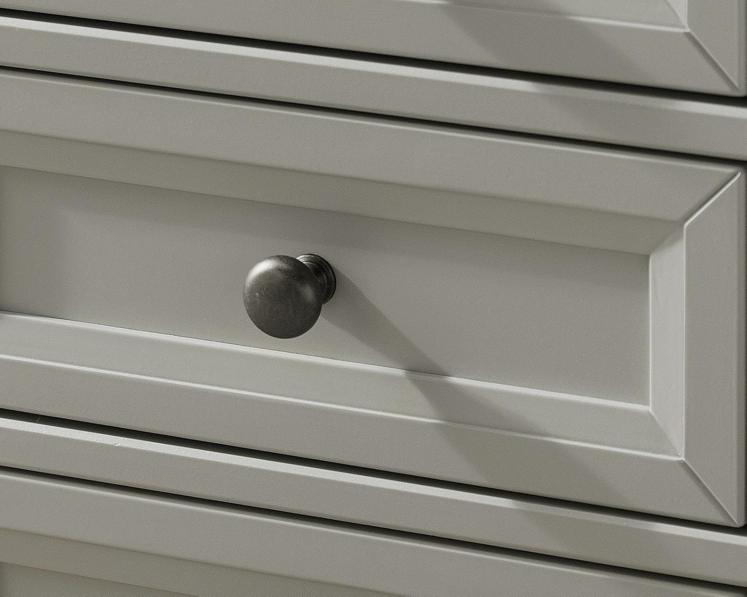 Julian Bowen Maine 3 Door Combination Wardrobe, Dove Grey - Image 5